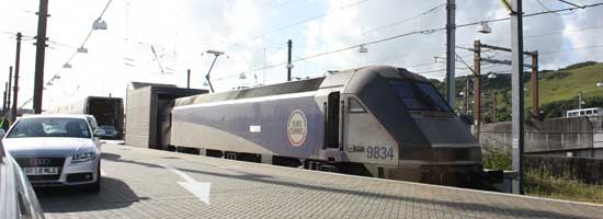 Terminal France Eurotunnel Coquelles